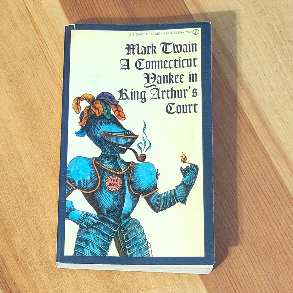 Mark Twain Book - A Connecticut Yankee in King Arthur's Court Collectors 1963